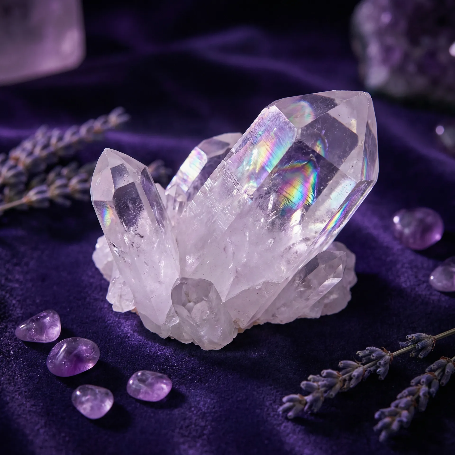 天然白水晶 - 可乐2金银花露水 | 神秘学好物